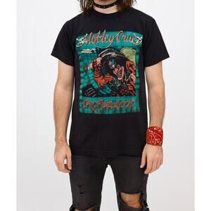 Unisex Small Black Motley Crue Dr Feelgood Tee Shirt Band Tee Rock Grunge 80s 90